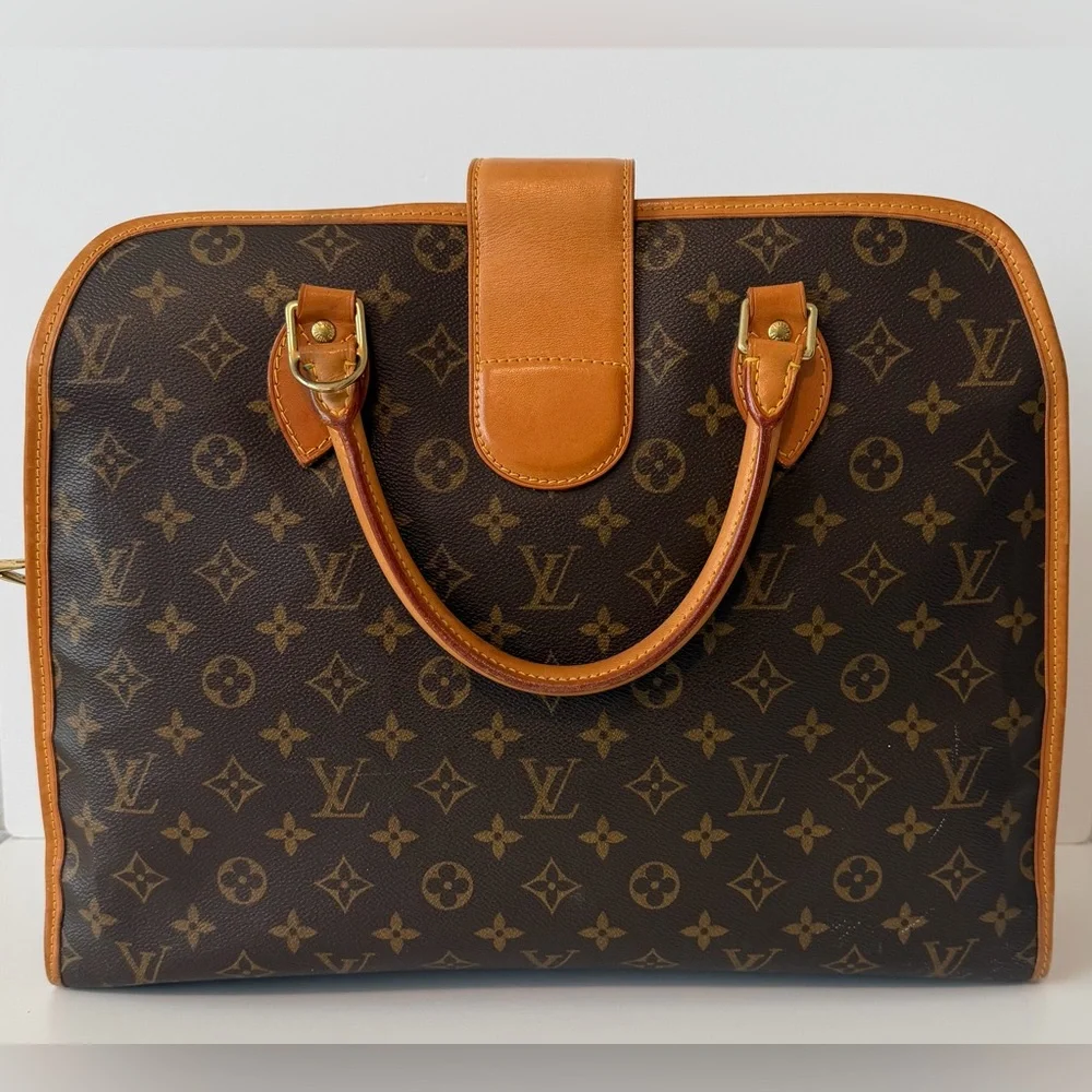 Louis Vuitton Rivoli Monogram Canvas Briefcase / Business Bag